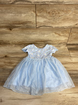 Cat & Jack Bunny Tulle Dress Blue sz 2T