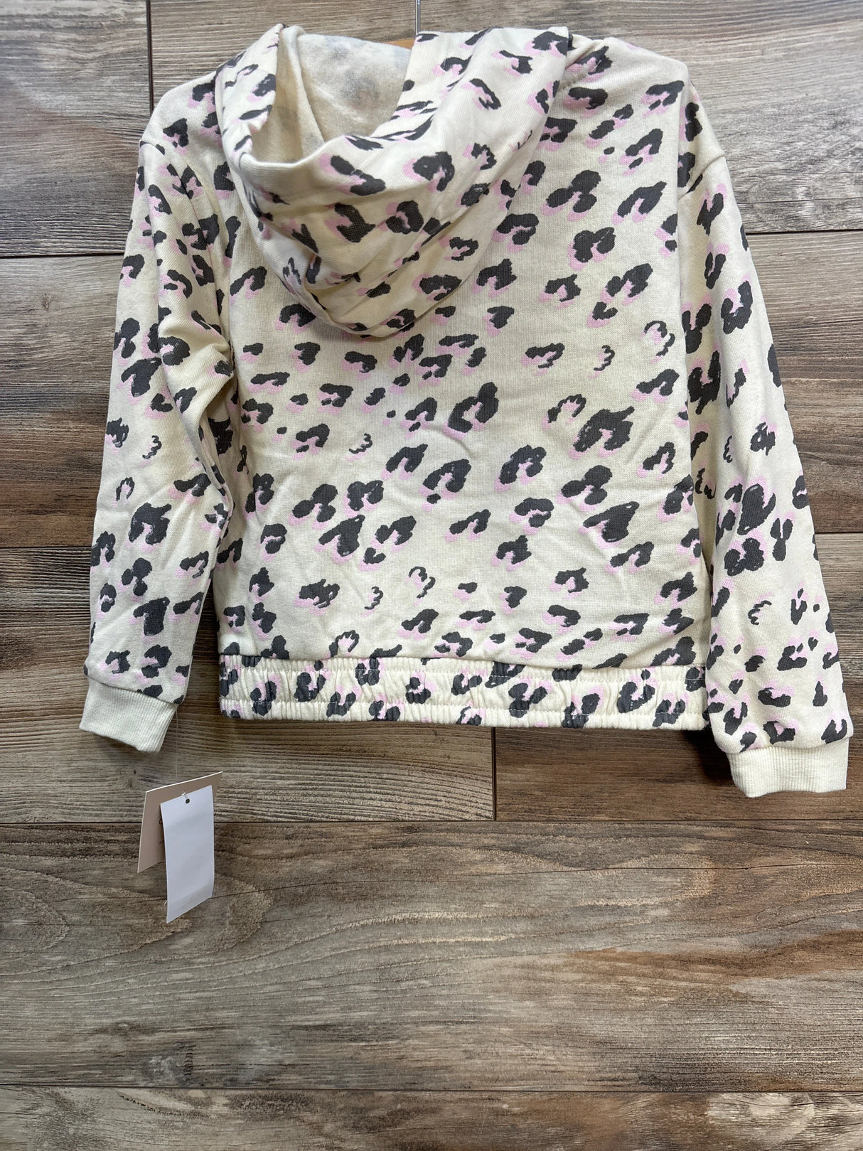 NEW Grayson Mini Leopard Print Pull Over Sweater White sz 5T