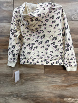 NEW Grayson Mini Leopard Print Pull Over Sweater White sz 5T