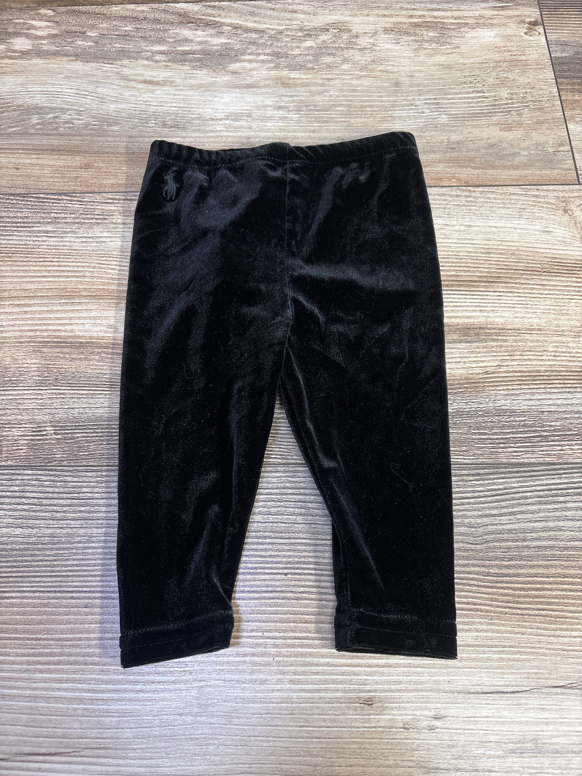 Ralph Lauren Velvet Leggings Black sz 6m