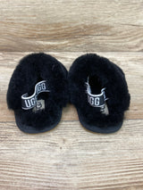 UGG Fluff Yeah Slides Black sz 2c/3c