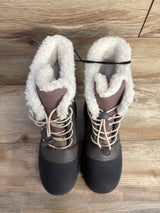NEW All in Motion Skylar Lace-Up Winter Boots Black sz 4Y