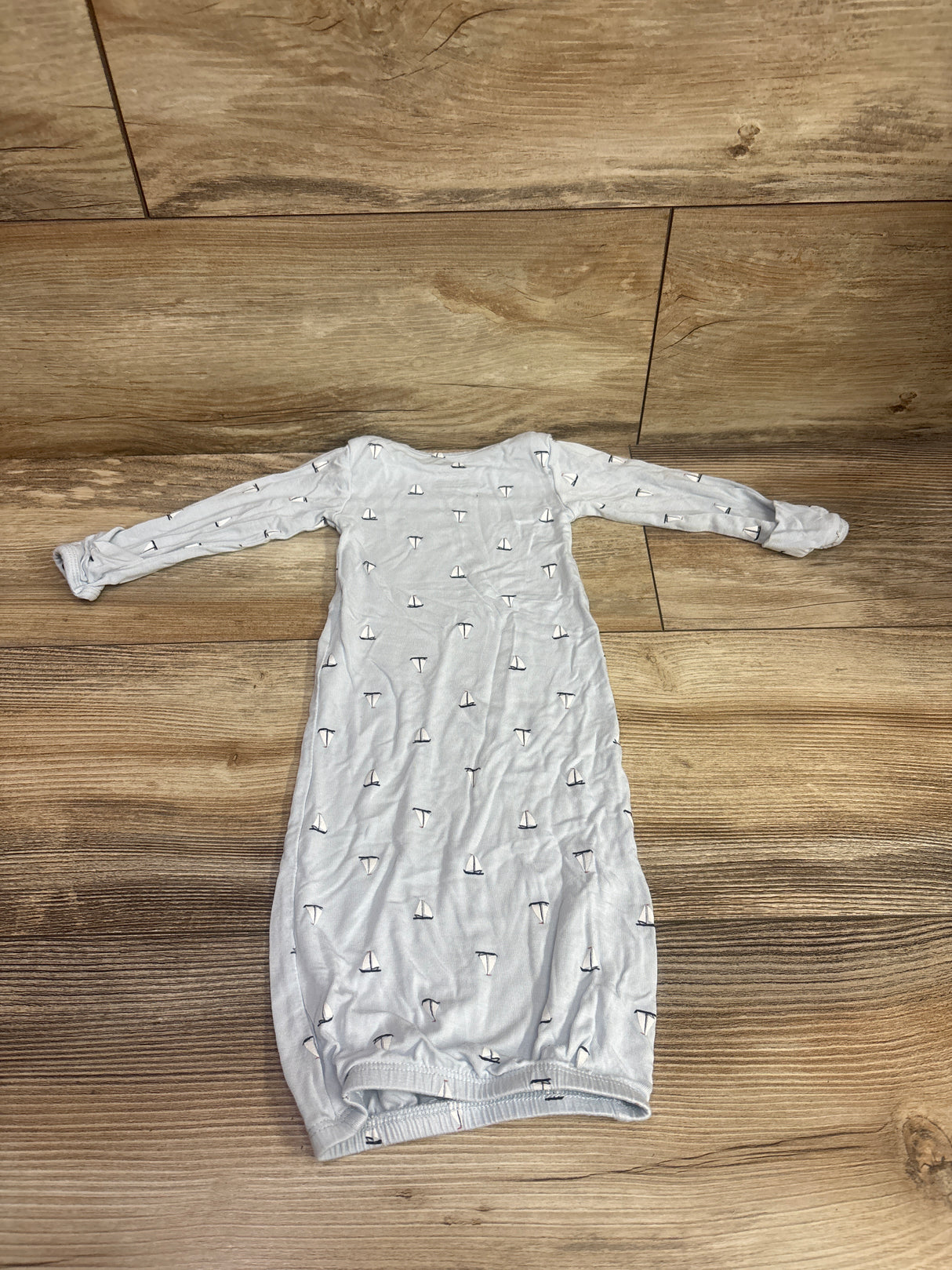 Carter's PurelySoft Sleep Gown Blue sz Newborn