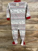 Burt's Bees Baby Sleeper Grey sz 6-9m