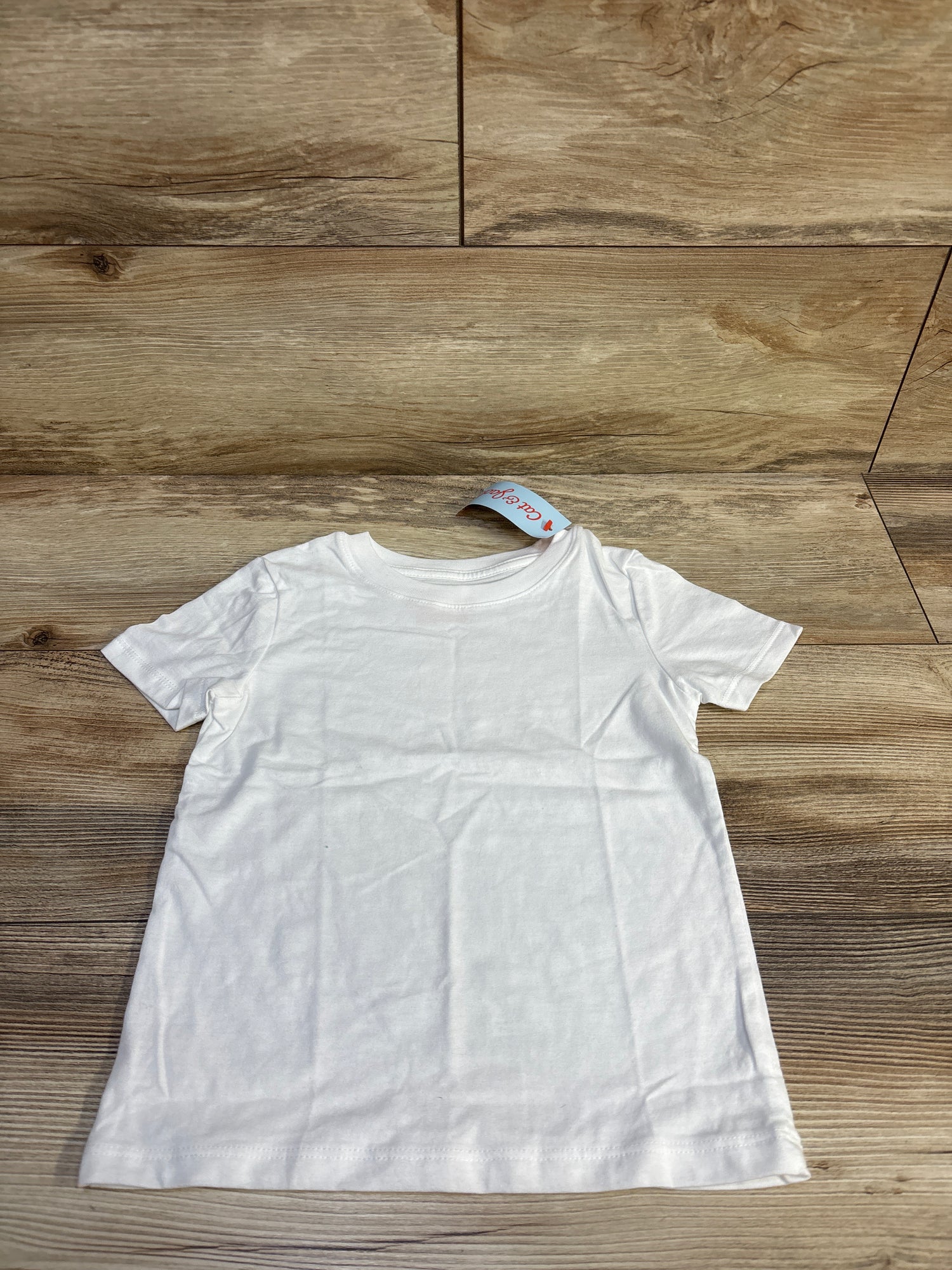 NEW Cat & Jack Shirt White sz 4T