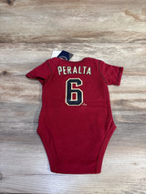 NEW Genuine Merchandise Arizona Diamondbacks Bodysuit Red sz 12m