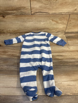 Carter's Striped Blanket Sleeper Blue sz 6m