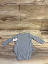 NEW Garanimals Polar Bear Long Sleeve Bodysuit Grey sz 3-6m