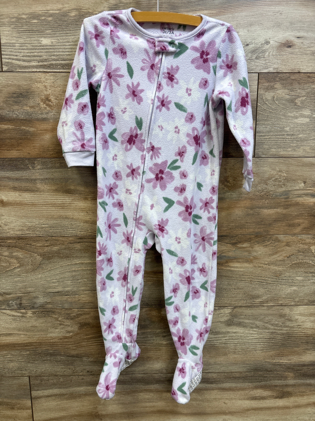 Carter's Blanket Sleeper Lilac sz 3T