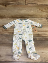 NEW Chick Pea Sleeper White sz 0-3m