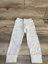 NEW Cat & Jack Tie-Dye Waffle Knit Pants White sz 5T