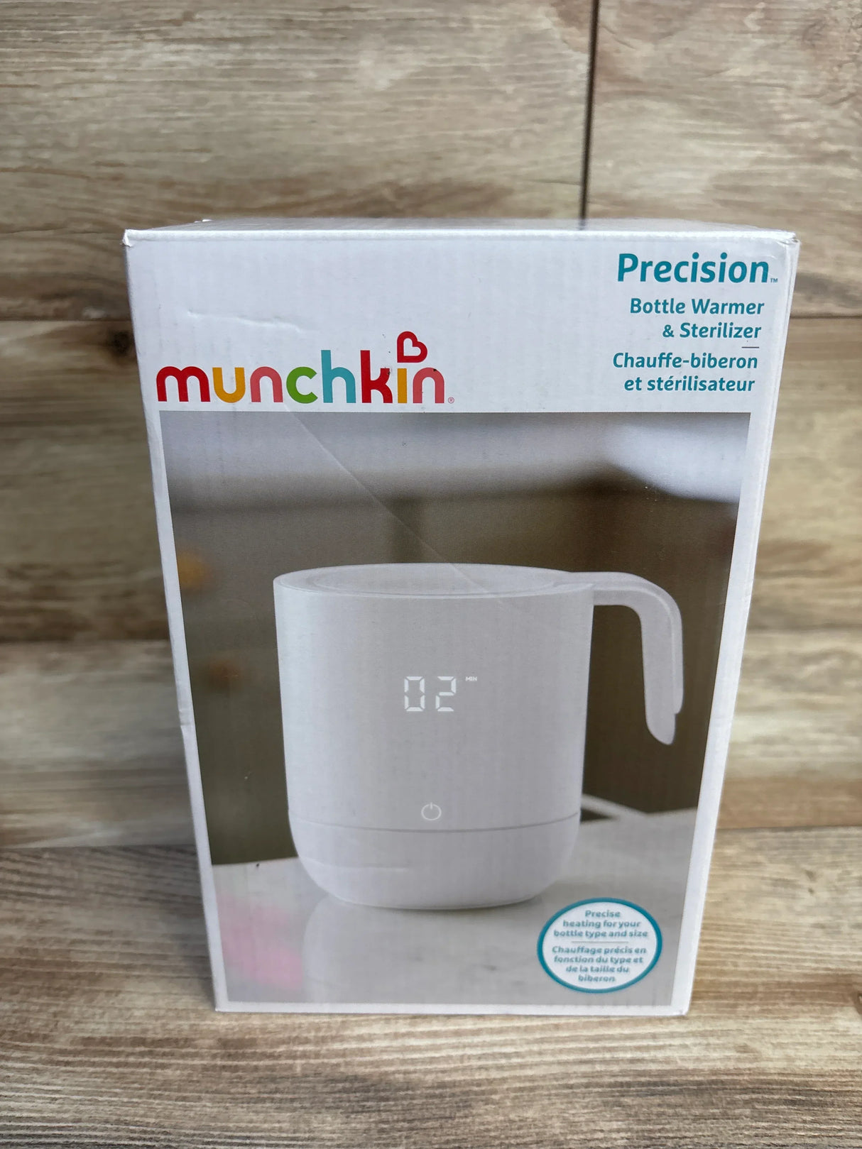 NEW Munchkin Precision Bottle Warmer & Sterilizer