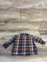 H&M Button-Up Flannel Navy sz 9m