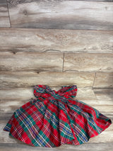 Janie & Jack Holiday Plaid Dress Red sz 3T
