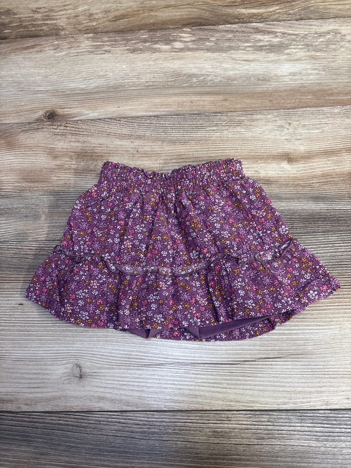 Jumping Beans Floral Skirt Purple sz 12m