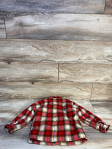 Old Navy Red Plaid Shacket sz 4T