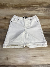 7 For All Mankind Denim Shorts White sz 18m