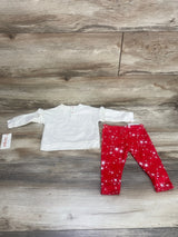 NEW Cat & Jack 2pc My Darling Deer Sweatshirt Set Ivory sz 3-6m - Me n Mommy To Be