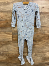 Carter's PurelySoft Sleeper Blue sz 24m