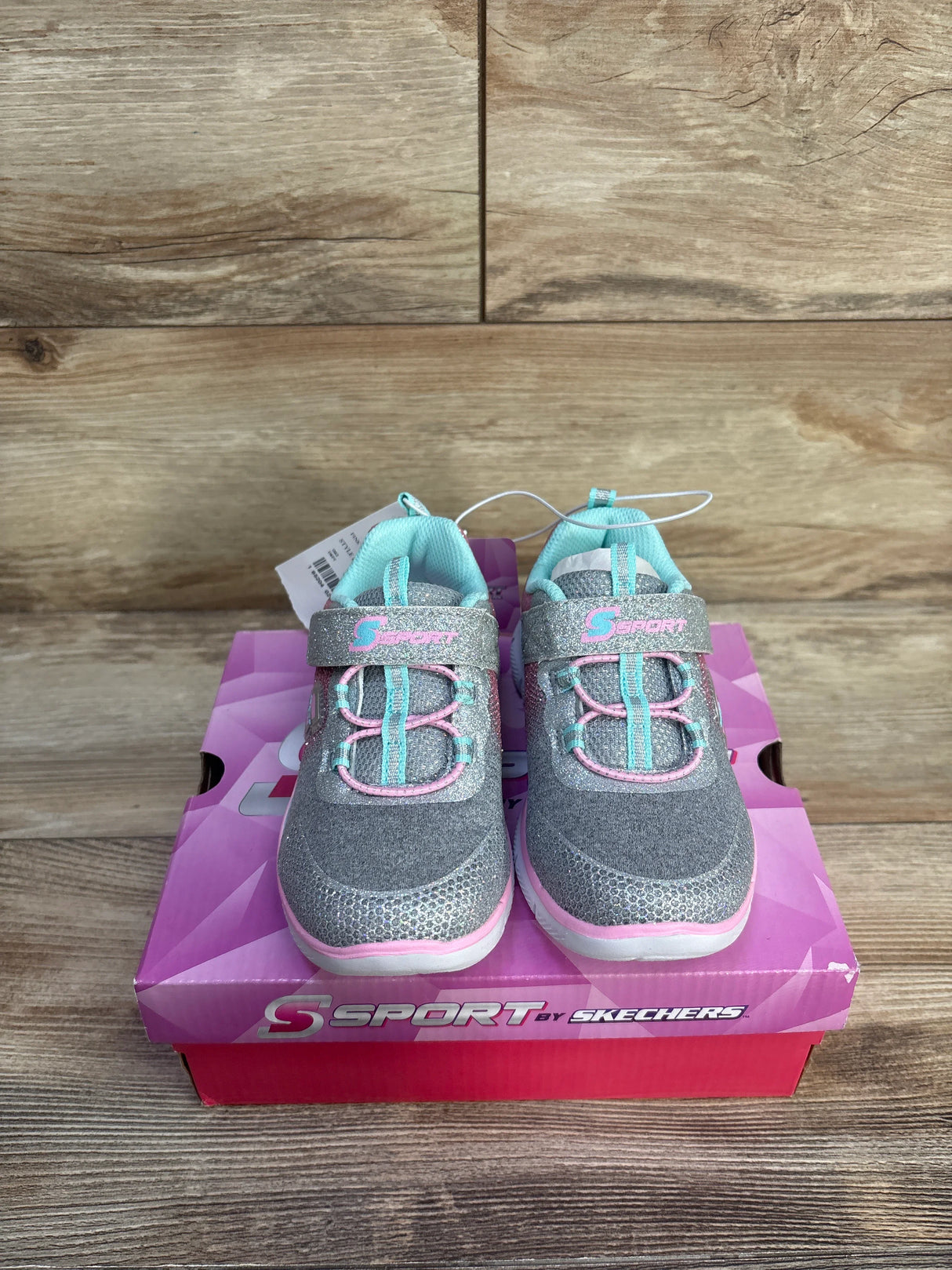 NEW Sketchers S Sport Bethanie 2.0 Sneakers Grey sz 10c