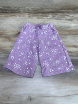 Easy-Peasy Floral Wide Leg Pants Purple sz 12m