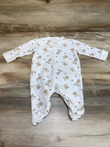 Bye Bye Baby Boutique Animal Print Sleeper White sz 0-3m