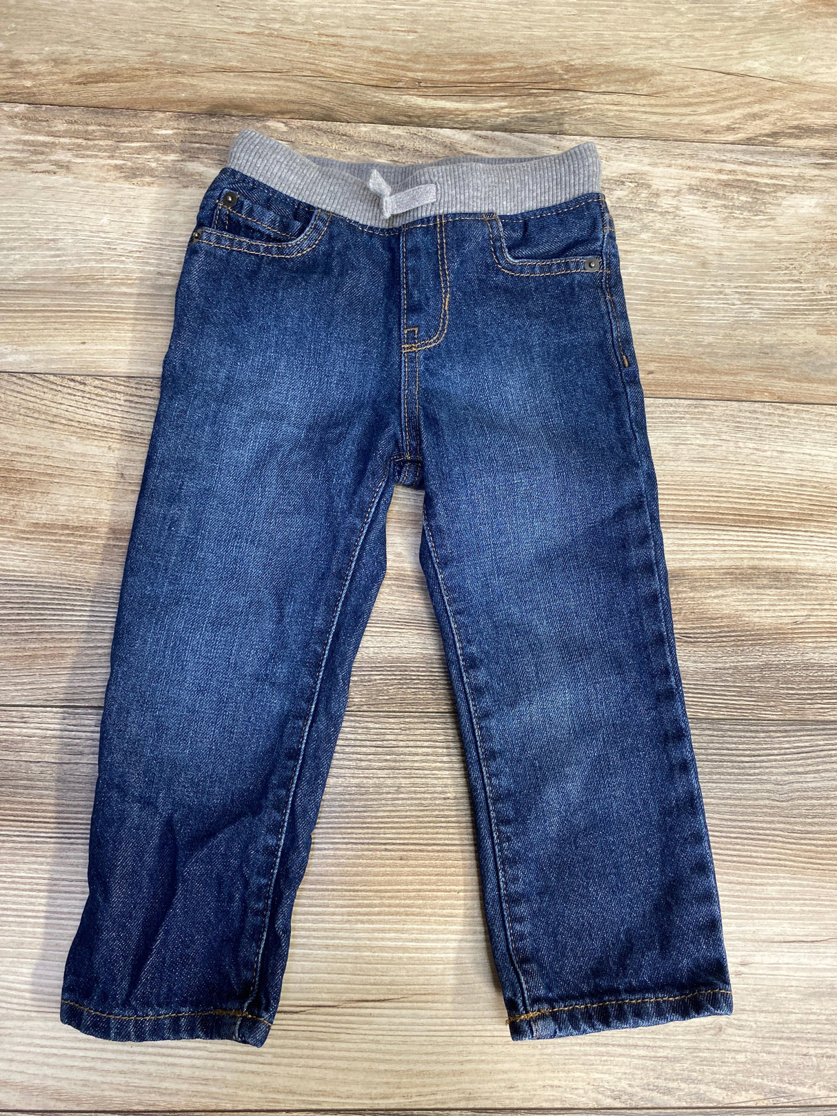 Children's Place Knit Waist Jeans Blue sz 2T