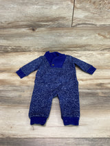 Cat & Jack Shawl Collar Coverall Blue sz 0-3m