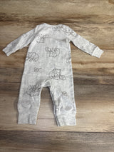 Carter's Elephant Coverall Grey sz 6m