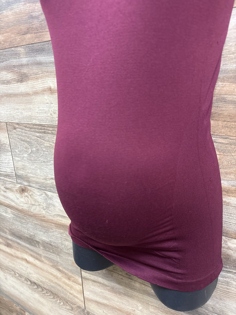 Feathers Maternity Nursing Cami Burgundy One Size - Me n Mommy To Be