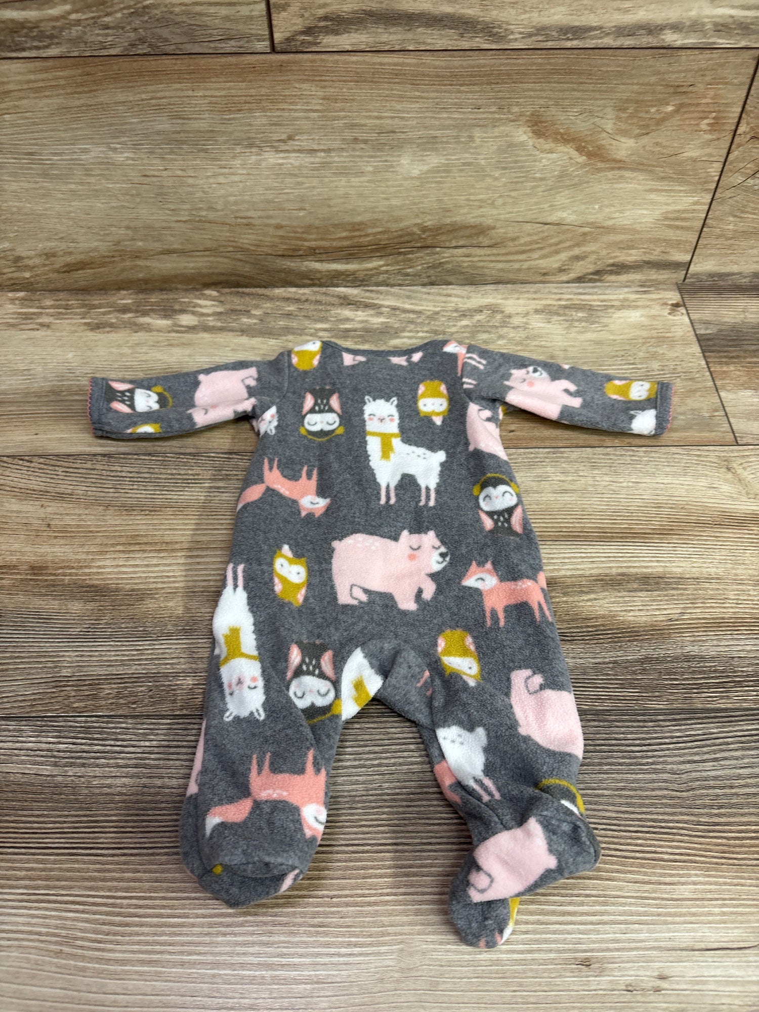 Simple Joys Blanket Sleeper Grey sz Preemie