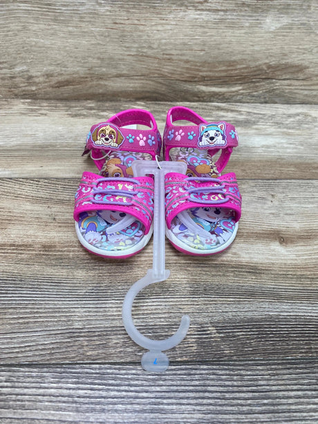 NEW Paw Patrol Adventure Ankle Strap Sandals Pink sz 7c - Me 'n Mommy To Be