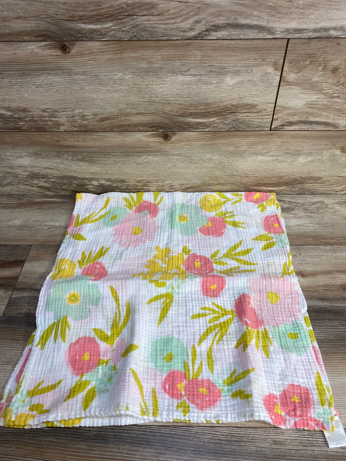 Cloud Island Muslin Swaddle Blanket Floral