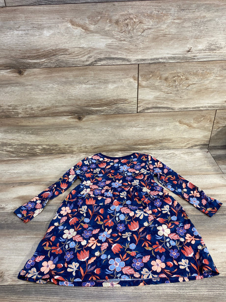Old Navy Floral Dress Navy sz 4T - Me n Mommy To Be