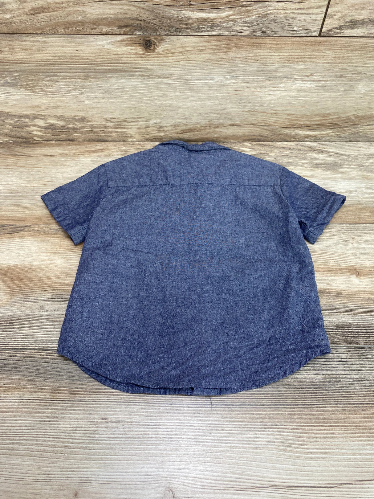 Volcom Blue Chambray Button Up Shirt sz 3T