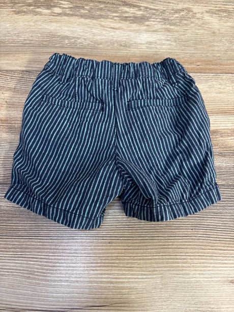 Children's Place Striped Shorts Navy sz 12-18m - Me n Mommy To Be