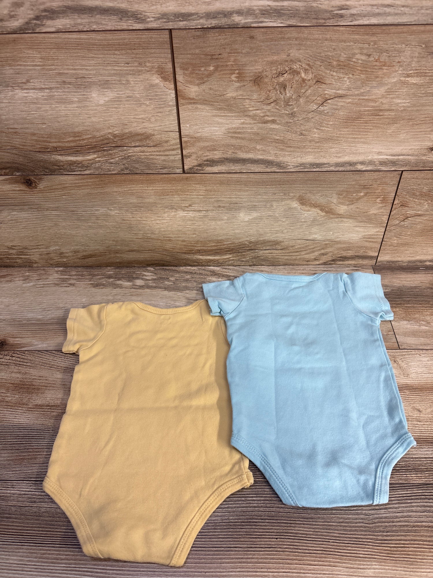 Hudson Baby 2pk Bodysuits Blue sz 9-12m