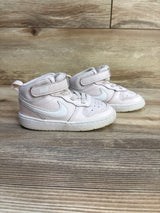 Nike Court Borough Mid 2 TD 'Pearl Pink White' Sneakers sz 8c - Me n Mommy To Be