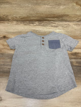 Tommy Bahama Henley Shirt Grey sz 3T