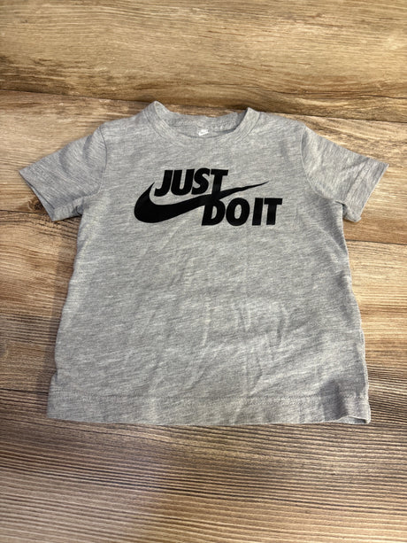 Nike Just Do It. Shirt Grey sz 3T - Me n Mommy To Be
