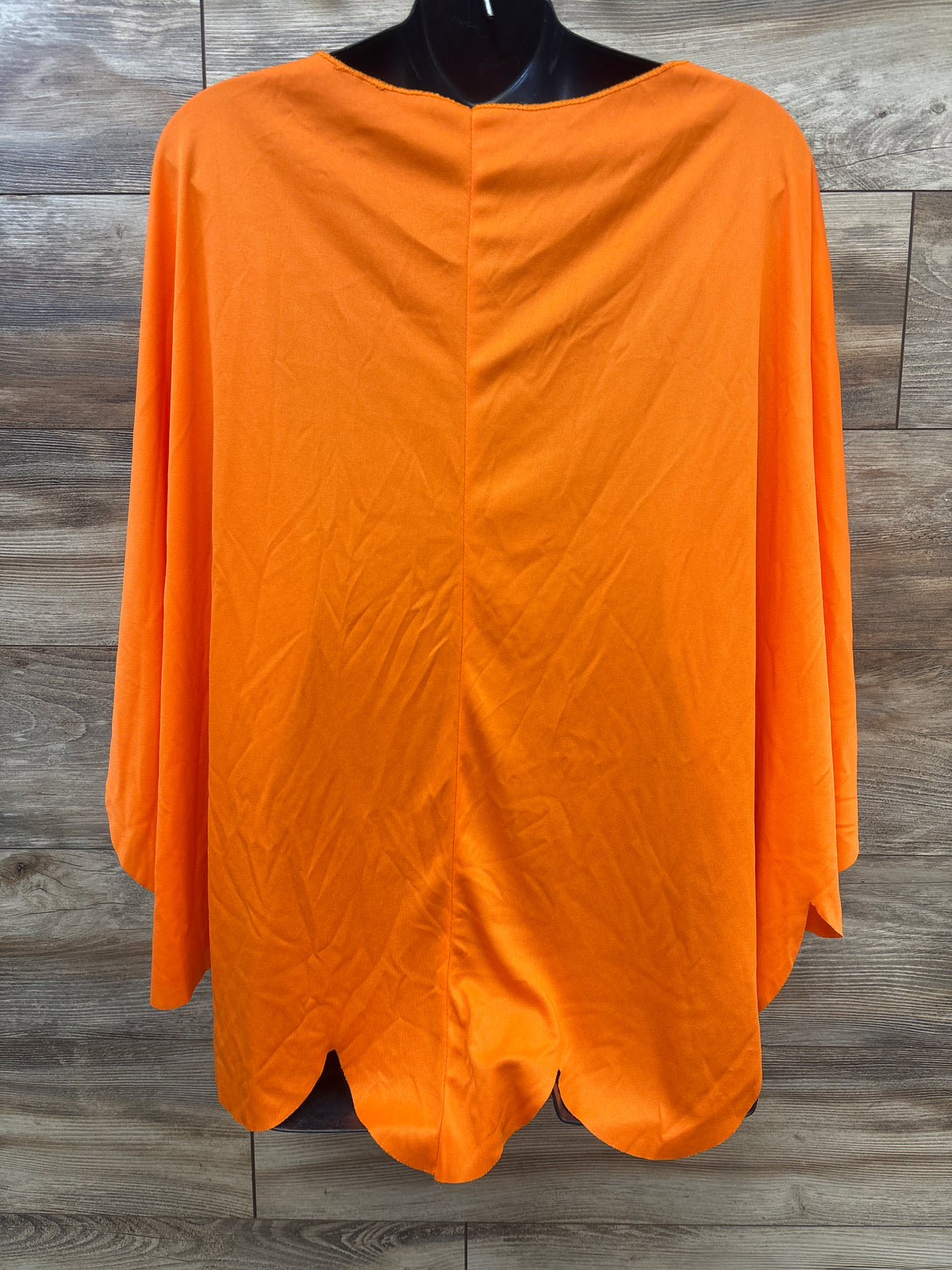 CONGRU Maternity Pumpkin Poncho Costume Orange One Size