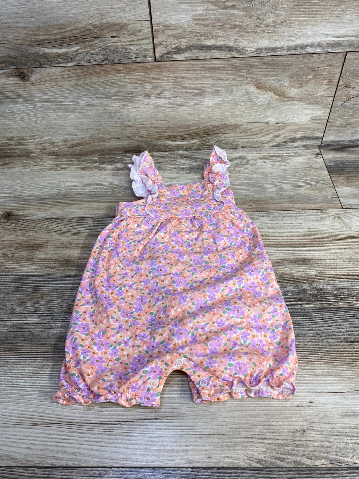 Just One You Floral Romper Peach sz 18m
