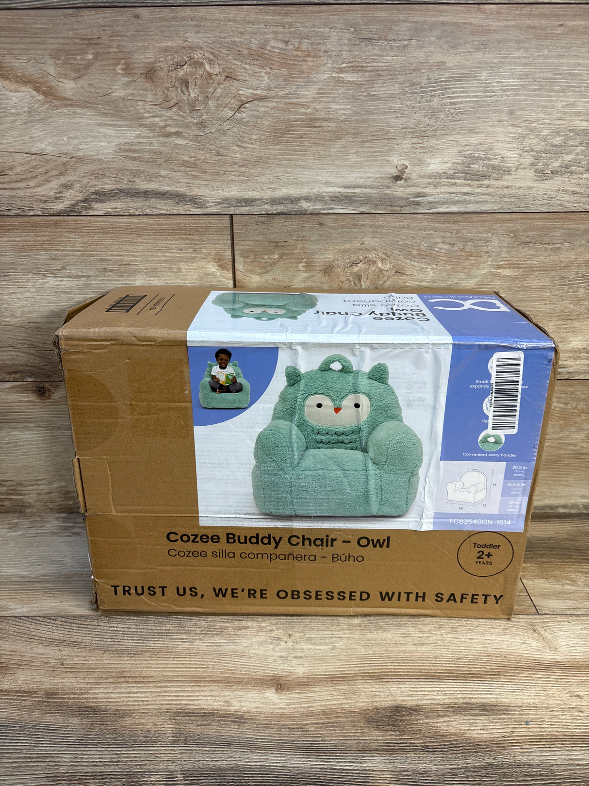 NEW Delta Children Cozee Buddy Chair - Owl