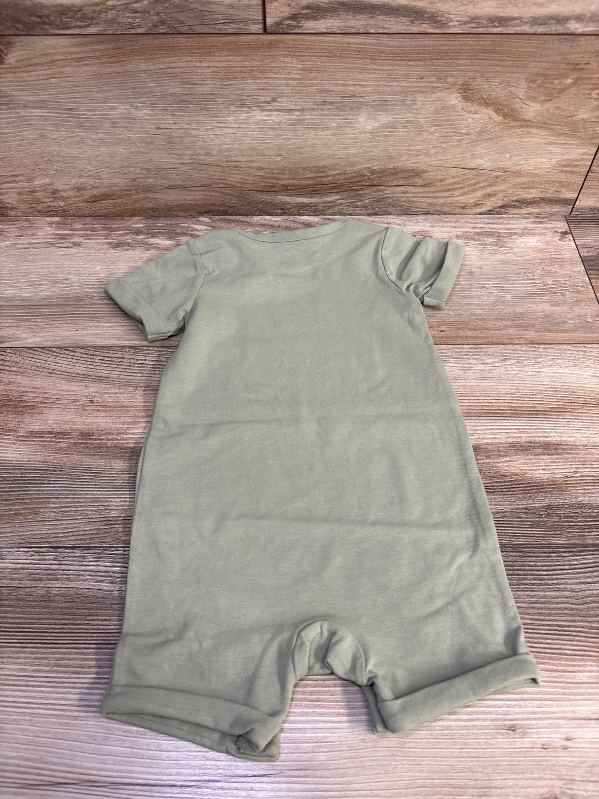 Cat & Jack So Franken Cute Shortie Romper Green sz 12m