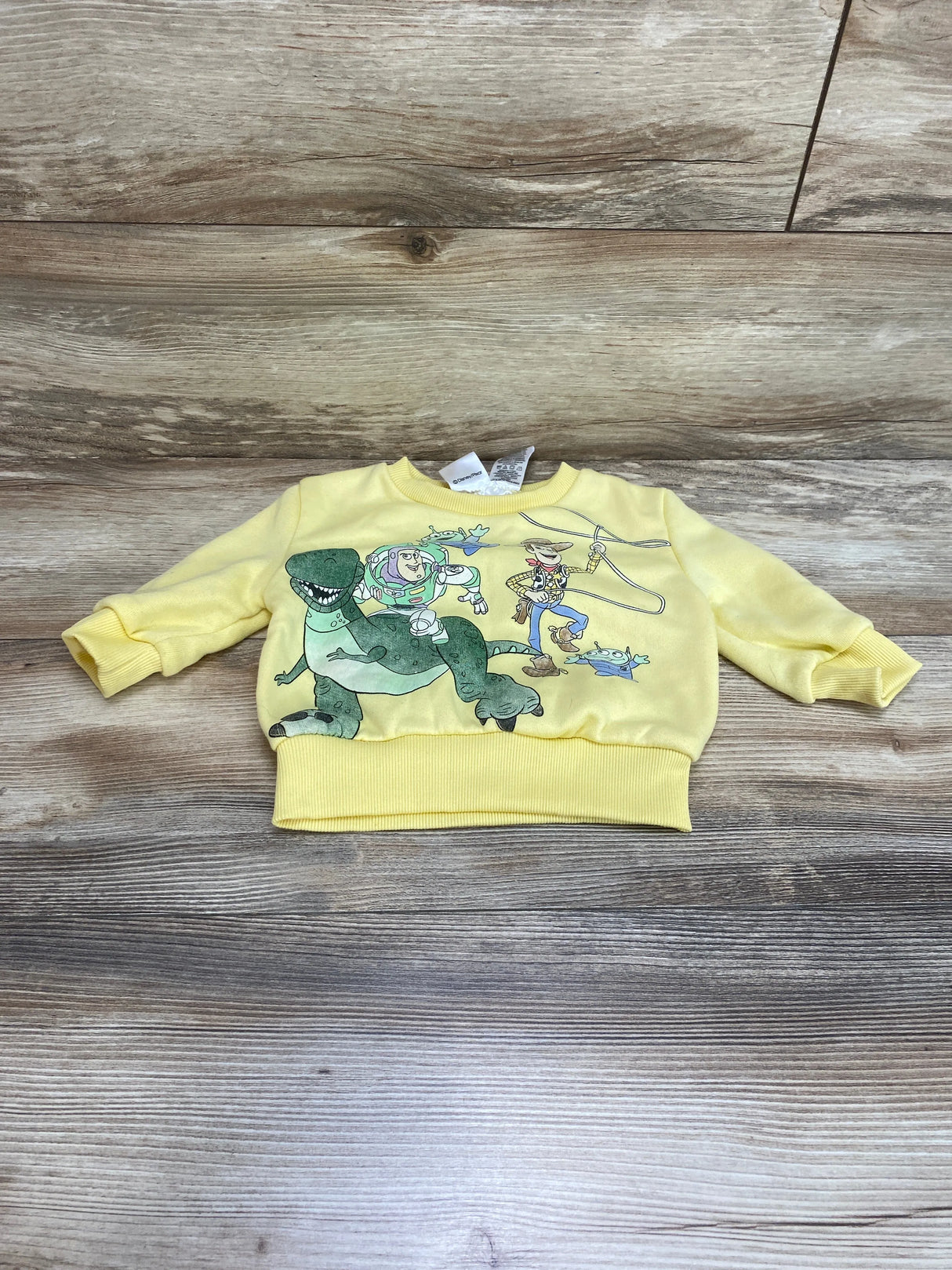 Disney Toy Story Sweatshirt Yellow sz 12m