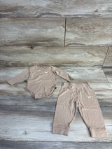 Nike 2pc Bodysuit & Pants Set Tan sz 9m