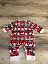 NEW Shein Reindeer Coverall Red sz 1-3m