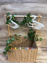 NWOT Juexica Baby Shower Crate Closet Wicker Welcome Box