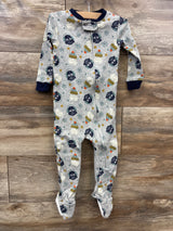 Disney Amazon Essentials Christmas Star Wars Sleeper Grey sz 18m