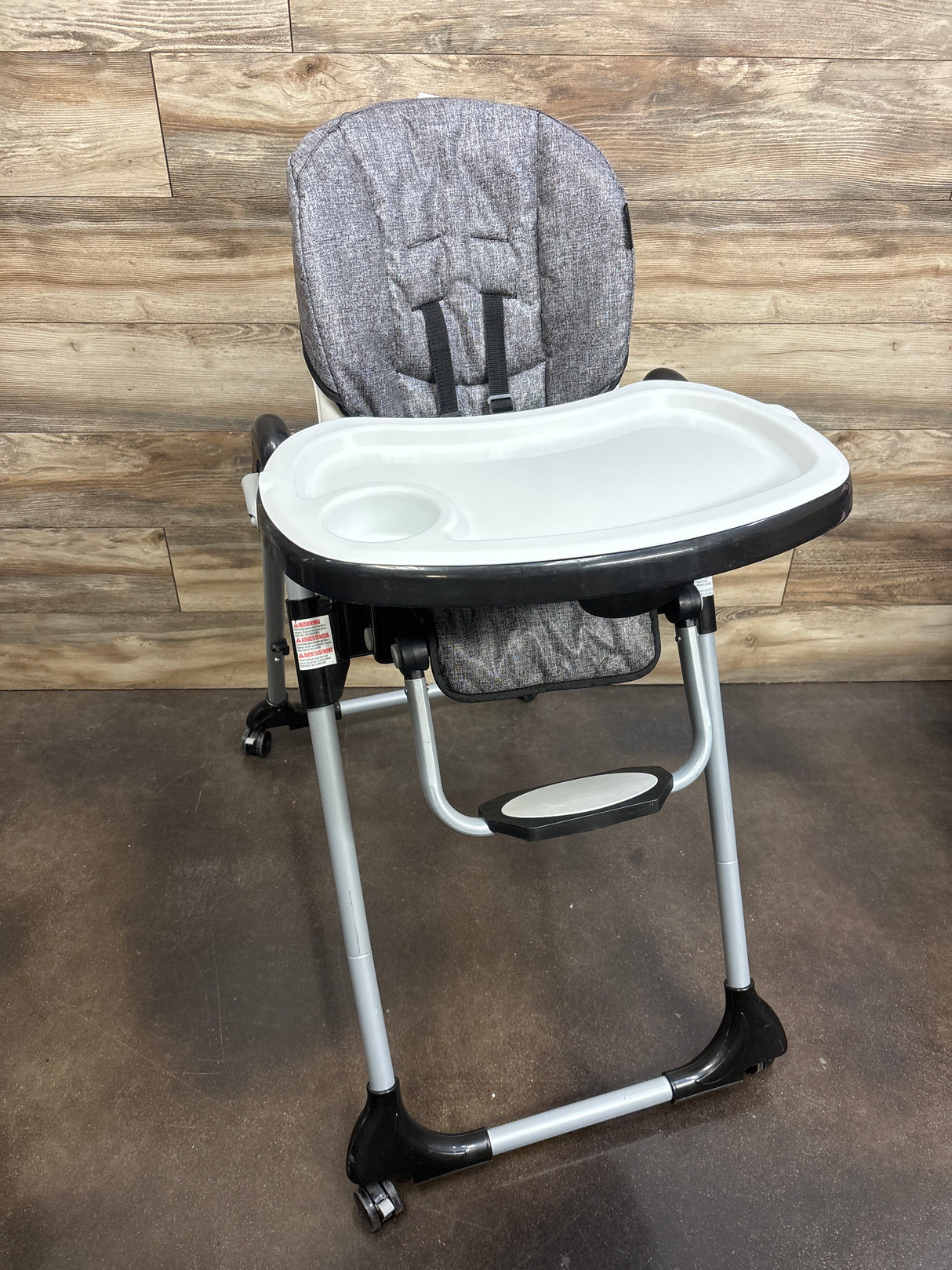 Baby Trend A La Mode Snap Gear 5-in-1 Convertible High Chair, Java Grey*